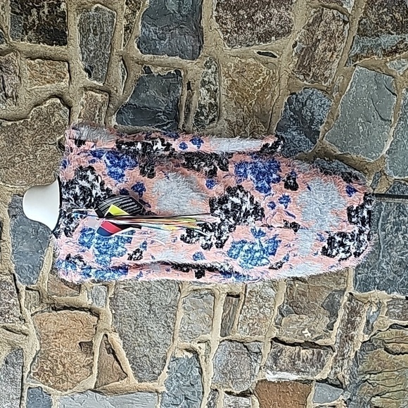 MSGM NWT Mod Feathered Fringe Dress multicolor Size 42 - Picture 6 of 10